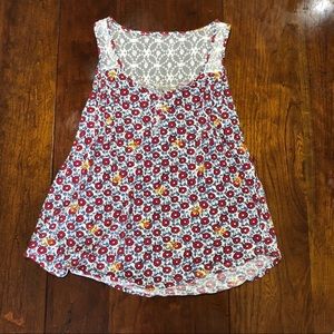 Lucky Brand Floral Print Tank